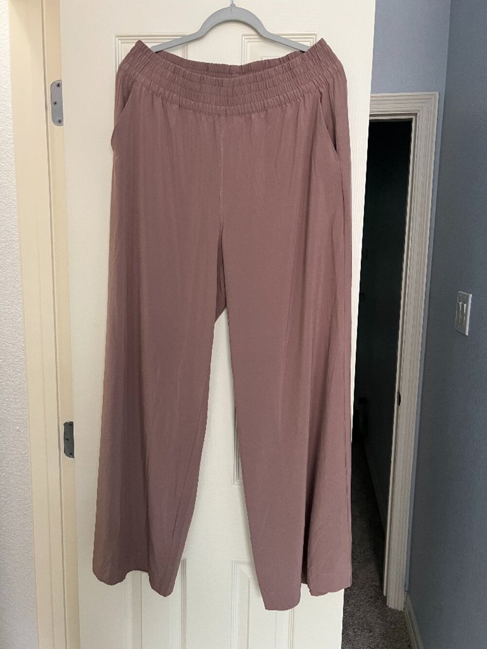 Vuori Villa Wide Leg Pants Zion Rose Pink XXL